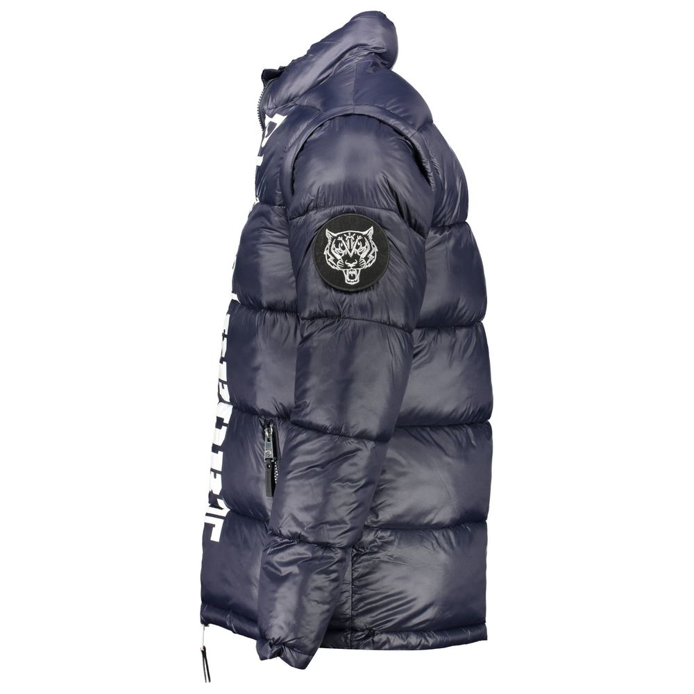 Blaue Polyesterjacke von Plein Sport
