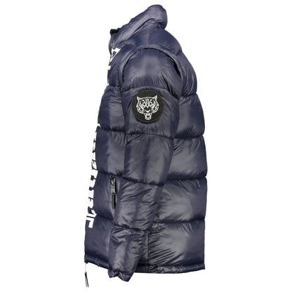 Blaue Polyesterjacke von Plein Sport
