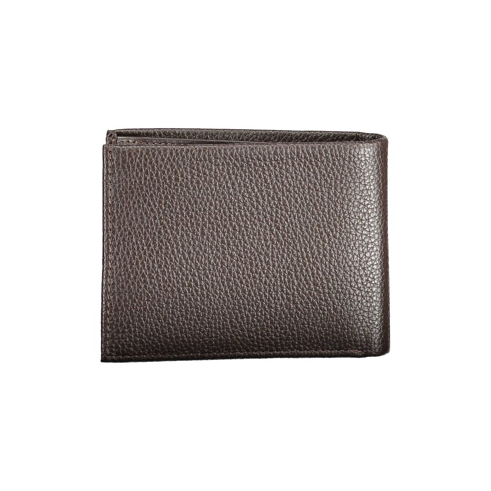 Calvin Klein Braune Lederbrieftasche