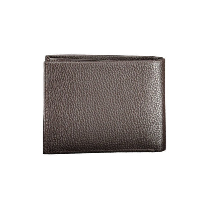 Calvin Klein Braune Lederbrieftasche