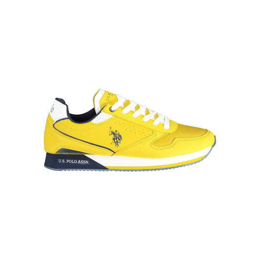 US POLO ASSN. Yellow Polyester Sneaker