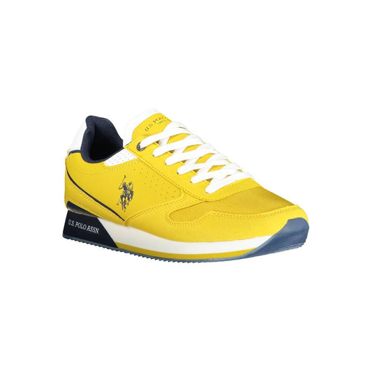 US POLO ASSN. Yellow Polyester Sneaker
