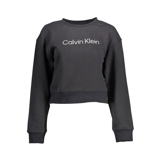 Calvin Klein – Schwarzer Baumwollpullover