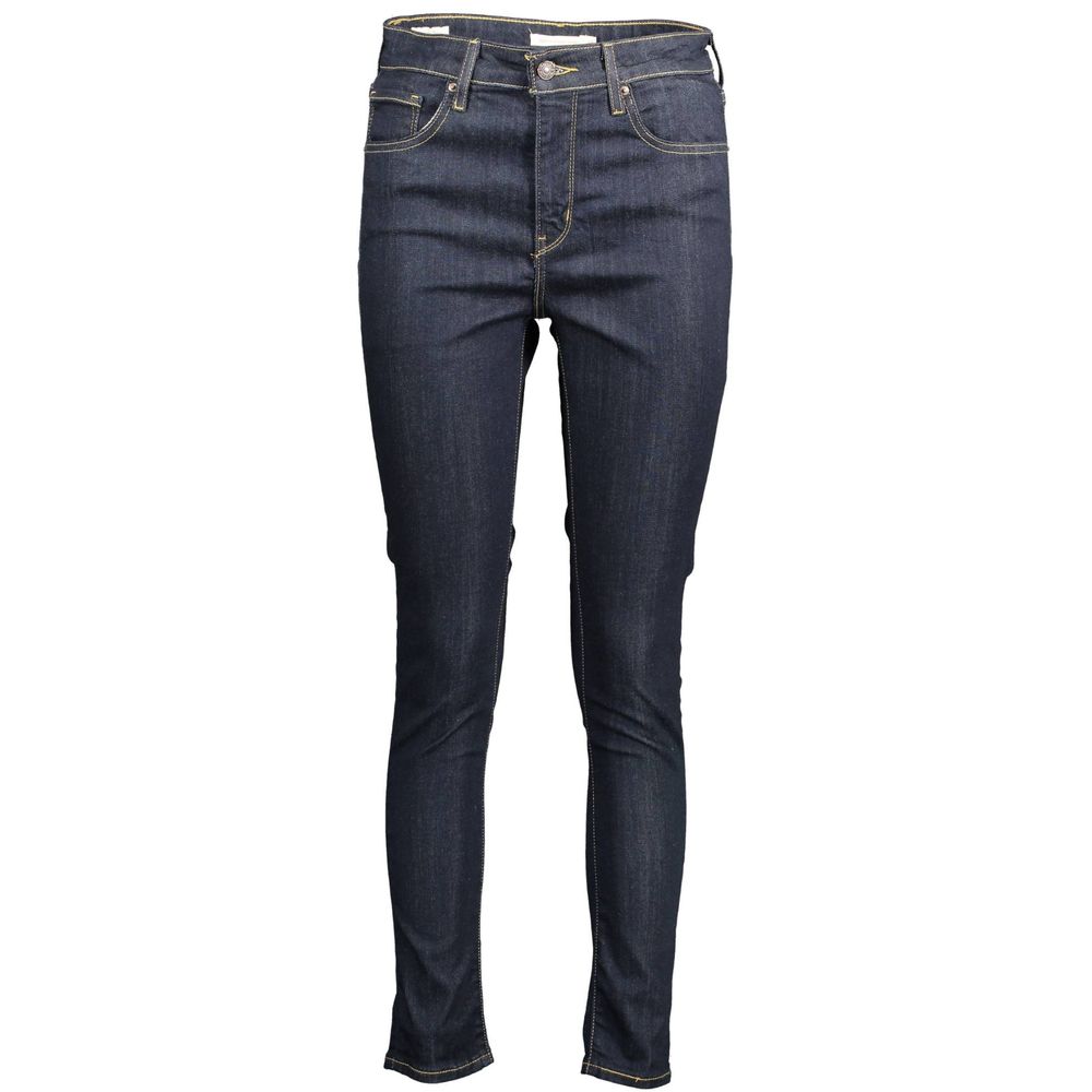 Levi's – Schwarze Jeans und Hose aus Baumwolle