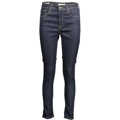 Levi's – Schwarze Jeans und Hose aus Baumwolle