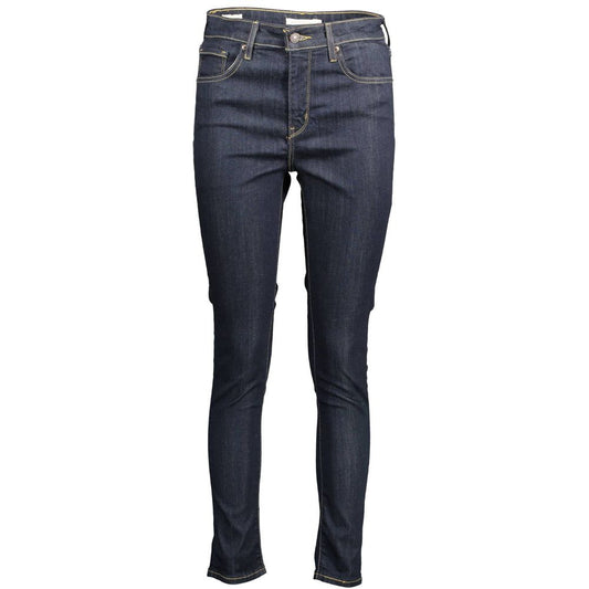 Levi's – Schwarze Jeans und Hose aus Baumwolle