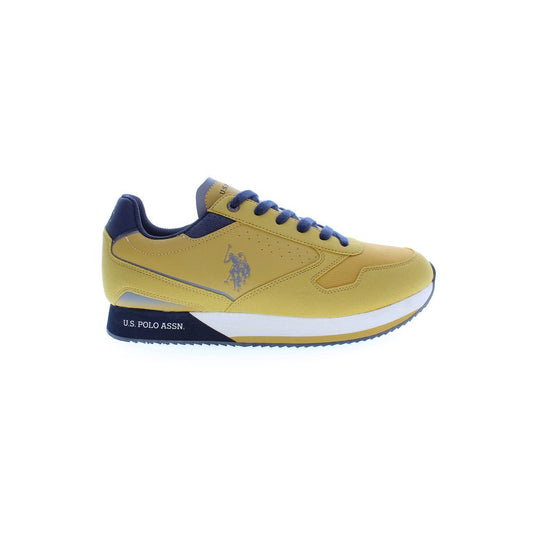 US POLO ASSN. Yellow Polyester Sneaker
