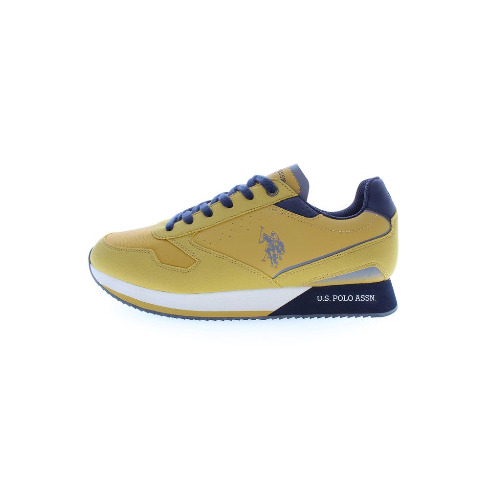 US POLO ASSN. Yellow Polyester Sneaker