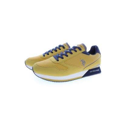 US POLO ASSN. Yellow Polyester Sneaker