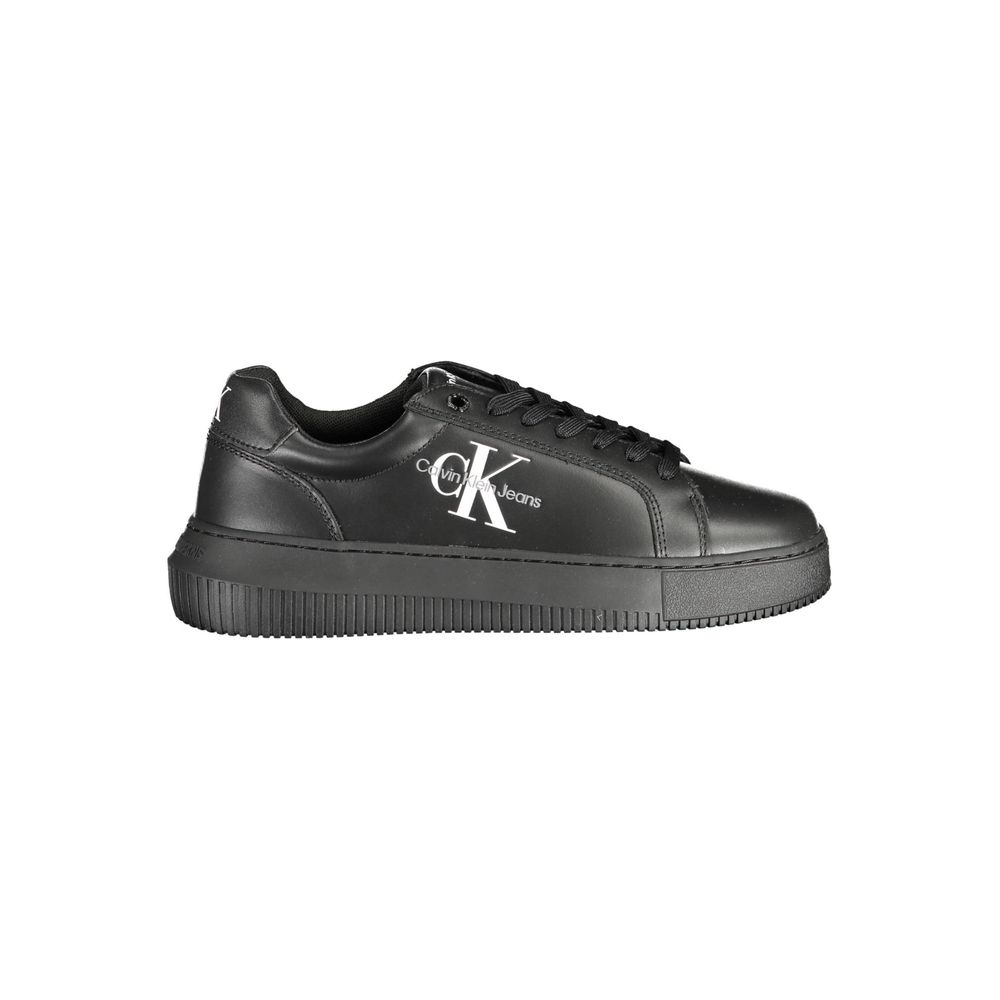 Calvin Klein – Schwarzer Polyester-Sneaker