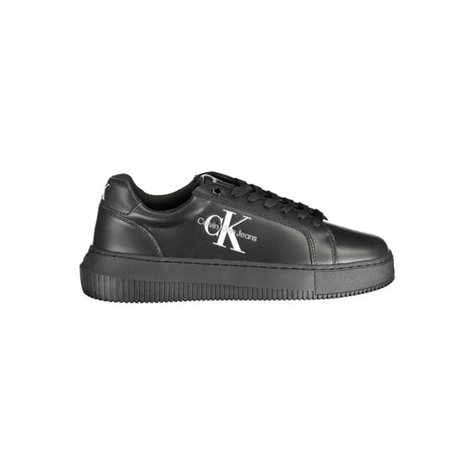 Calvin Klein – Schwarzer Polyester-Sneaker