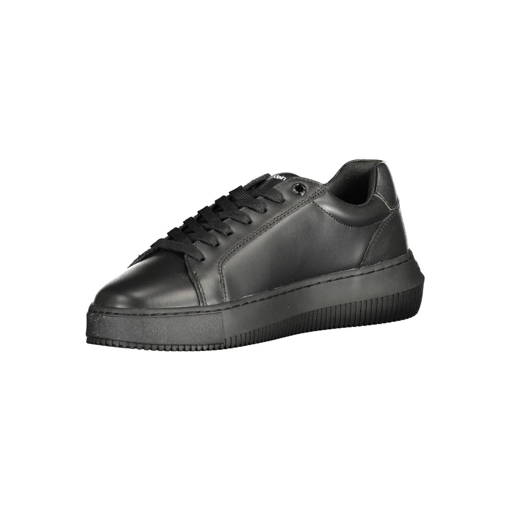 Calvin Klein – Schwarzer Polyester-Sneaker