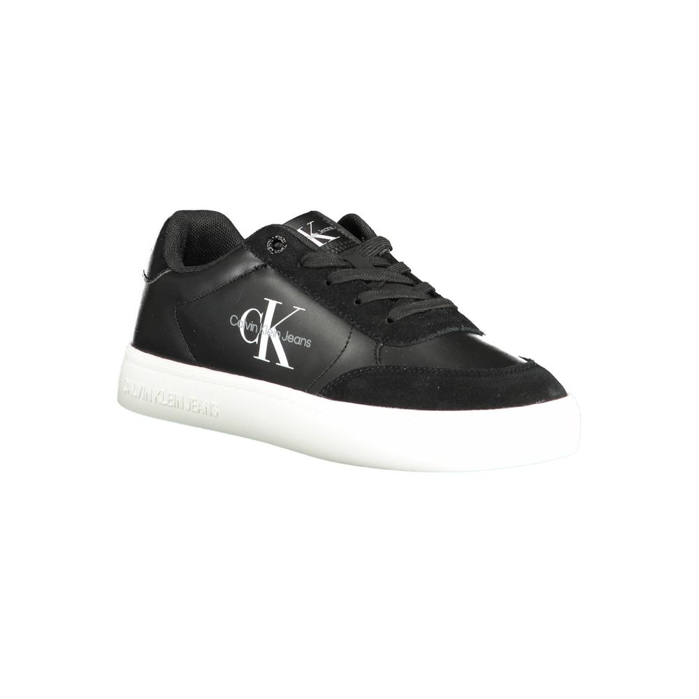 Calvin Klein – Schwarzer Polyester-Sneaker