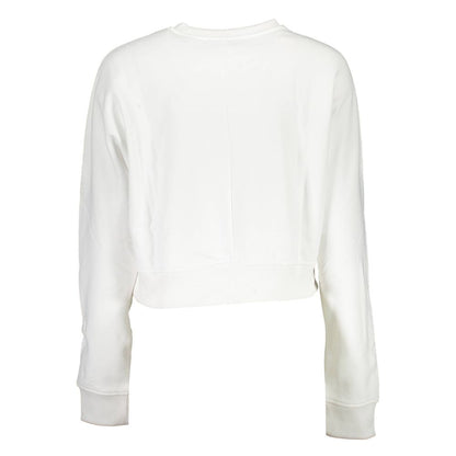 Calvin Klein Weißer Polyesterpullover