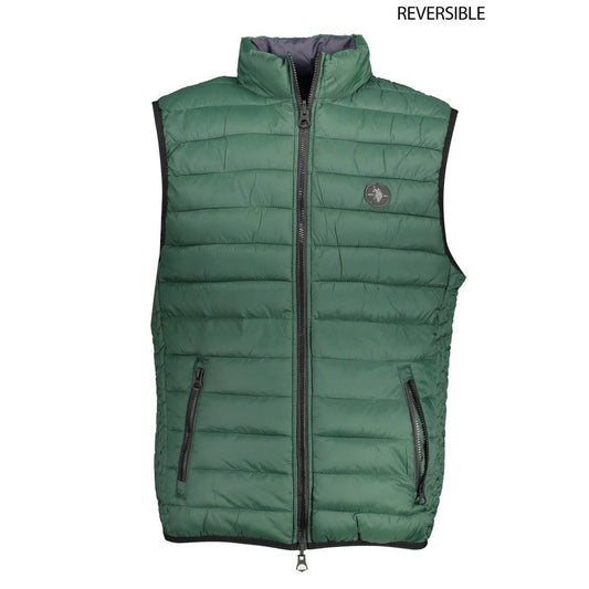 US POLO ASSN. Grüne Nylonjacke