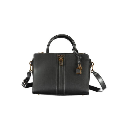 Guess Jeans – Schwarze Polyethylen-Handtasche