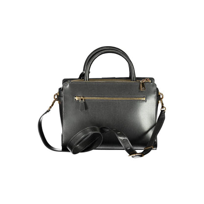 Guess Jeans – Schwarze Polyethylen-Handtasche