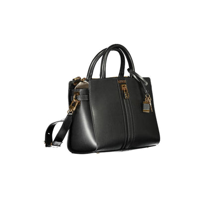 Guess Jeans – Schwarze Polyethylen-Handtasche