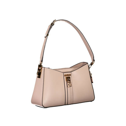 Guess Jeans – Handtasche aus Polyethylen in Rosa