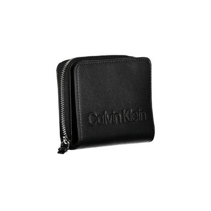 Calvin Klein – Schwarze Polyethylen-Geldbörse