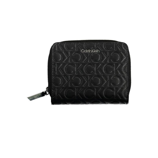 Calvin Klein Schwarze Polyester-Geldbörse