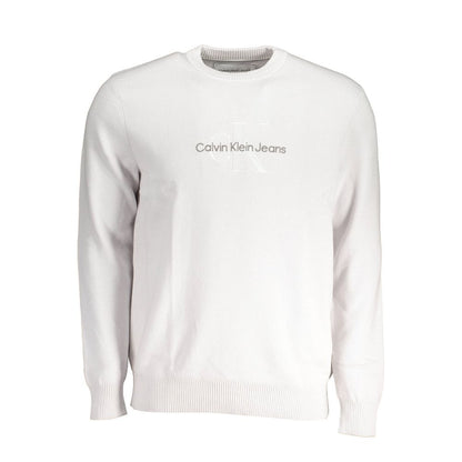 Calvin Klein Gray Cotton Sweater