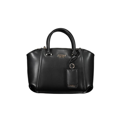 Guess Jeans – Schwarze Polyethylen-Handtasche
