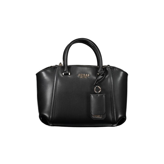 Guess Jeans – Schwarze Polyethylen-Handtasche