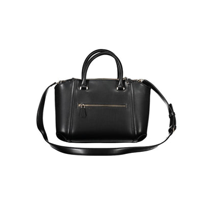 Guess Jeans – Schwarze Polyethylen-Handtasche
