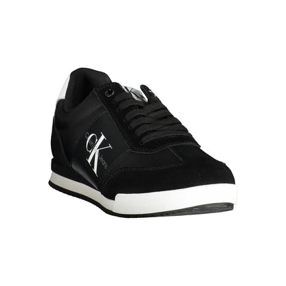 Calvin Klein Black Polyester Sneaker