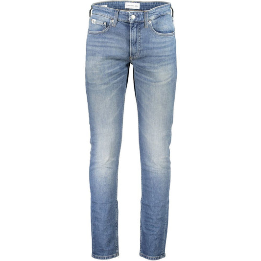 Calvin Klein Jeans und Hose aus Baumwolle, Blau