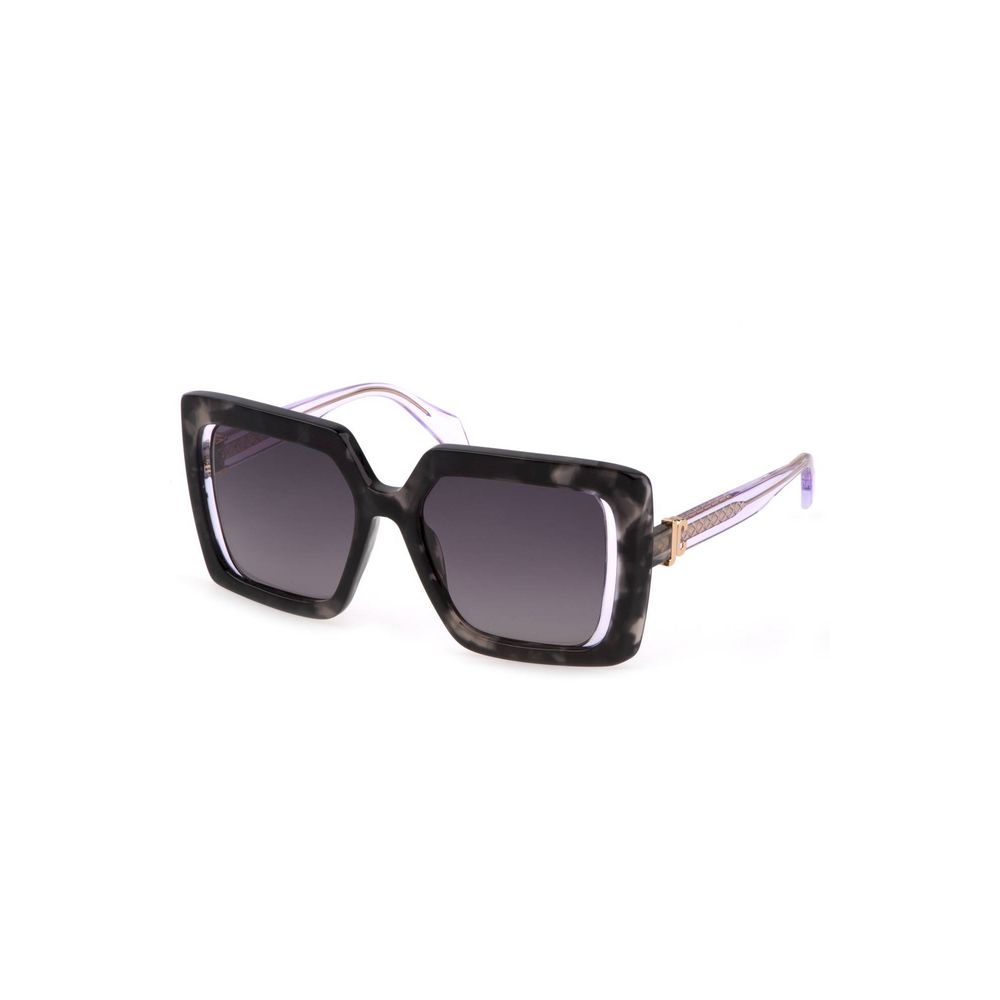 Just Cavalli – Schwarze Sonnenbrille aus Kunststoff