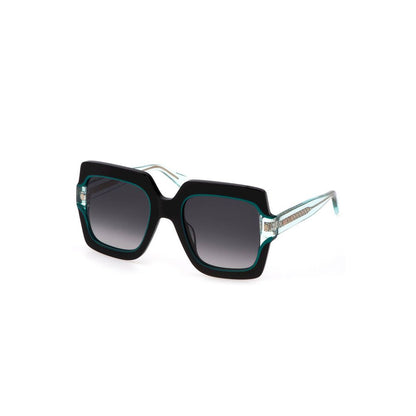 Just Cavalli – Schwarze Sonnenbrille aus Kunststoff