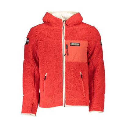 Napapijri Rote Polyesterjacke