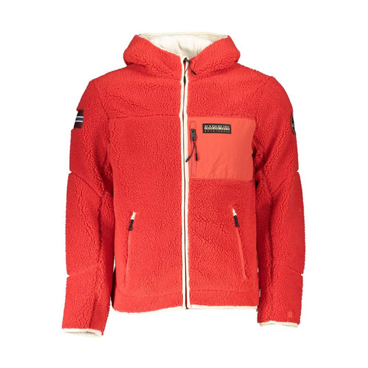 Napapijri Rote Polyesterjacke