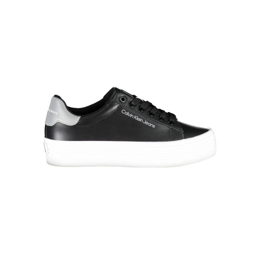 Calvin Klein – Schwarzer Polyester-Sneaker