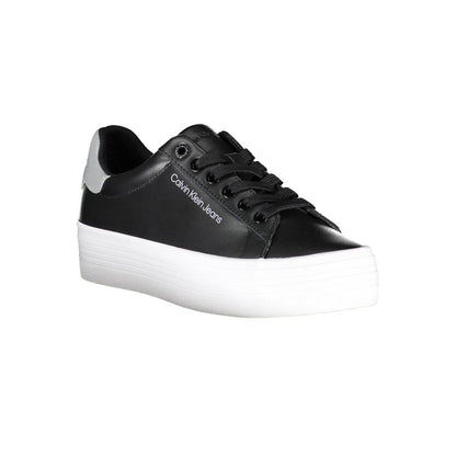 Calvin Klein – Schwarzer Polyester-Sneaker