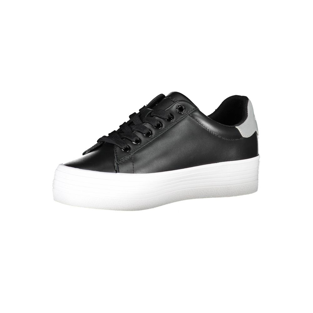 Calvin Klein – Schwarzer Polyester-Sneaker