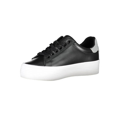 Calvin Klein – Schwarzer Polyester-Sneaker