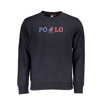 US Grand Polo Blue Cotton Sweater