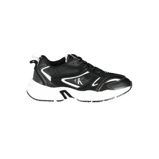 Calvin Klein – Schwarzer Polyester-Sneaker