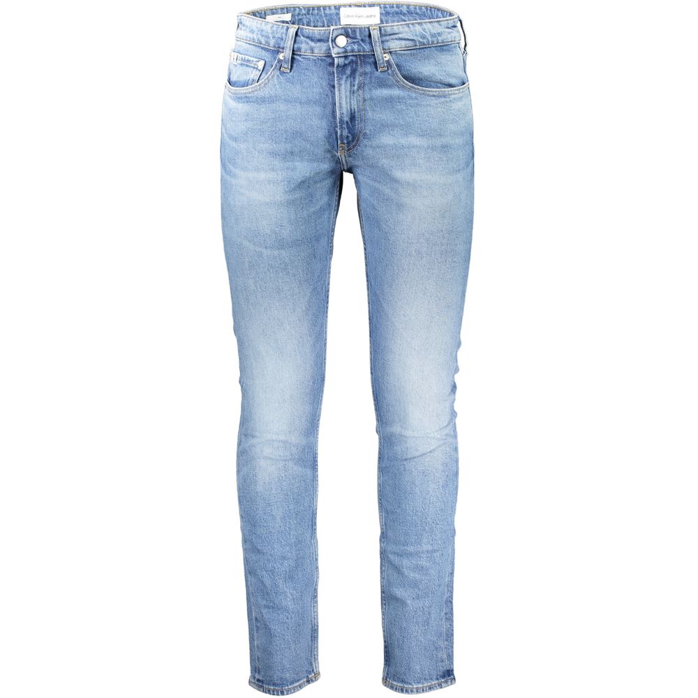 Calvin Klein Jeans und Hose aus Baumwolle, Blau