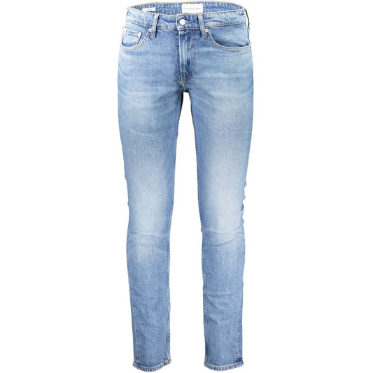 Calvin Klein Jeans und Hose aus Baumwolle, Blau