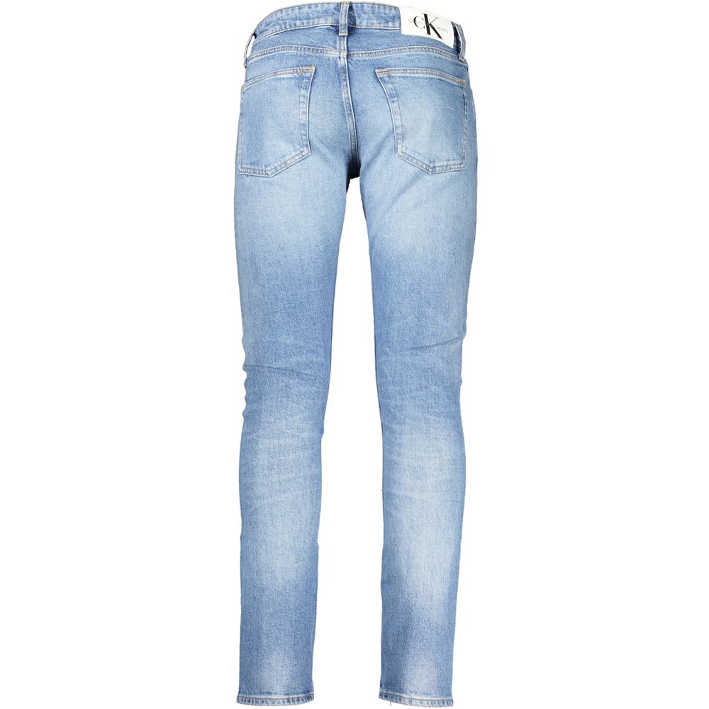 Calvin Klein Jeans und Hose aus Baumwolle, Blau