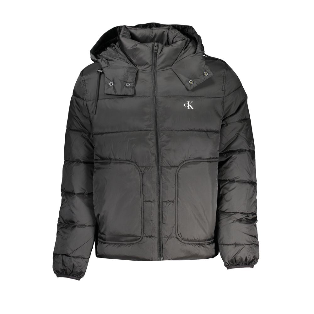 Calvin Klein Schwarze Polyesterjacke