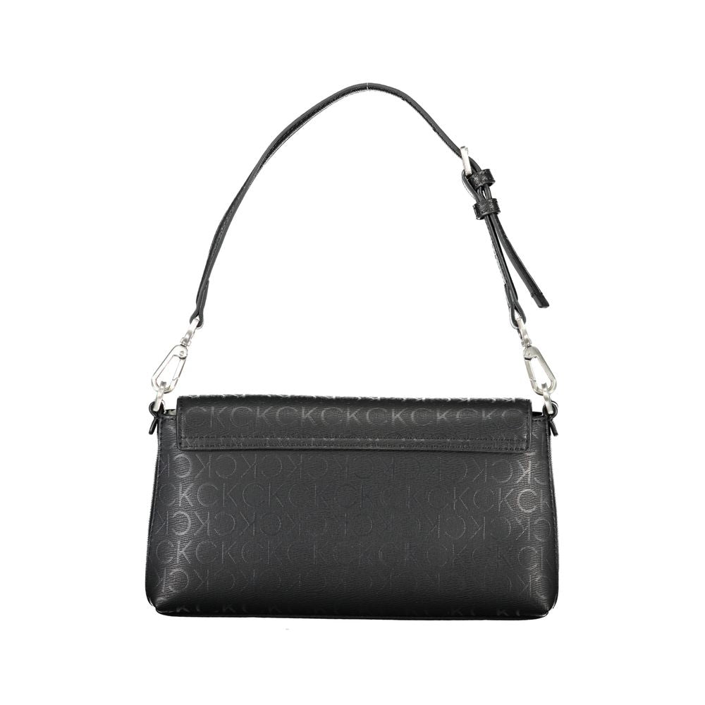 Calvin Klein Schwarze Polyester-Handtasche