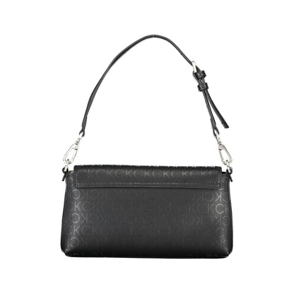 Calvin Klein Schwarze Polyester-Handtasche