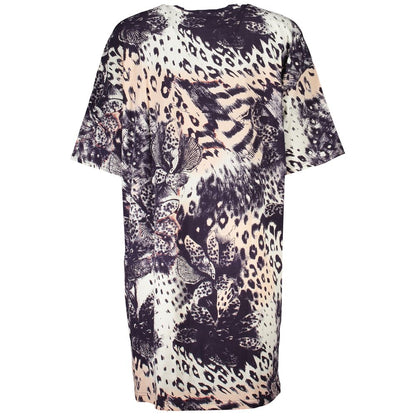 Rosa Baumwollkleid der Cavalli Class
