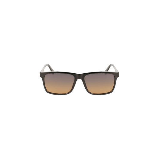 Calvin Klein – Schwarze Sonnenbrille aus Kunststoff