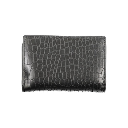 Calvin Klein Schwarze Polyester-Geldbörse
